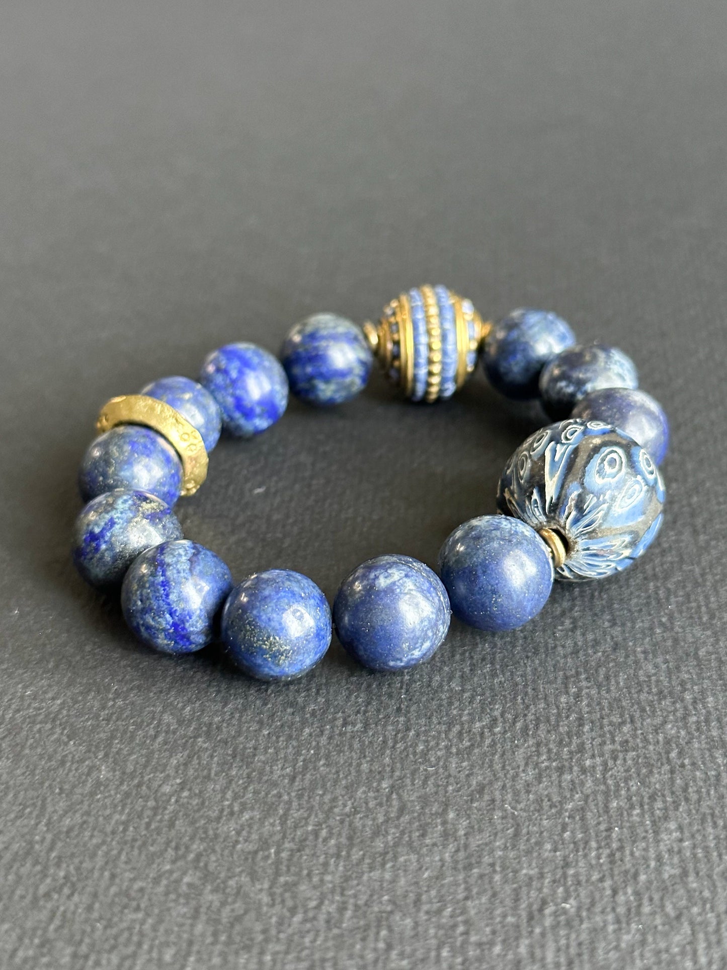 Not A Blue Monday #2 Lapis Unisex Bracelet