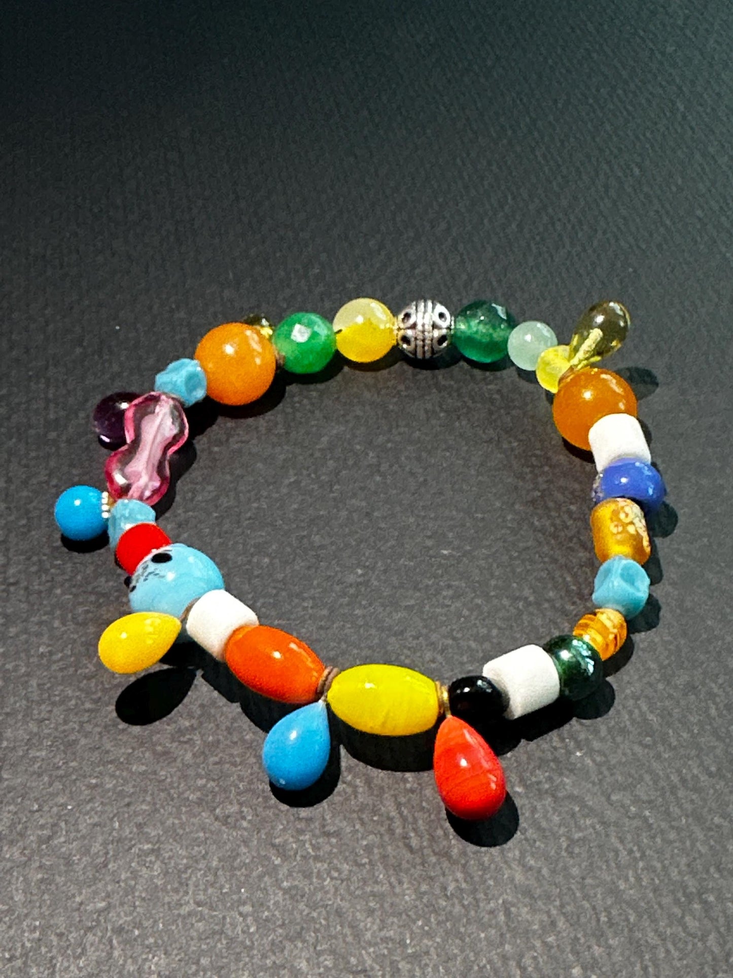 Fun Multi Color Series- Stackable Fun Everyday Unisex Bracelet #9
