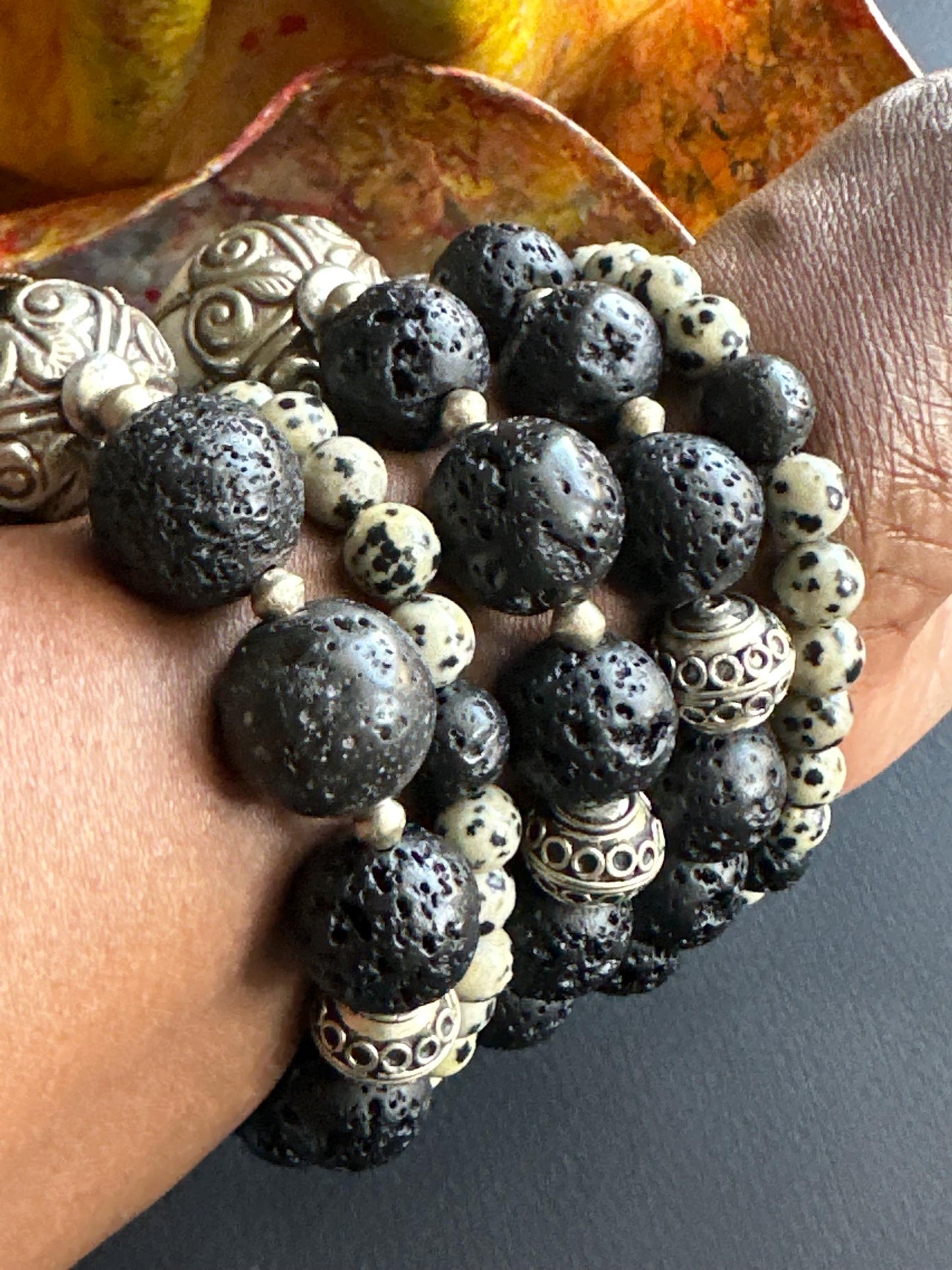 Lava Love Stack Unisex Statement Bracelets