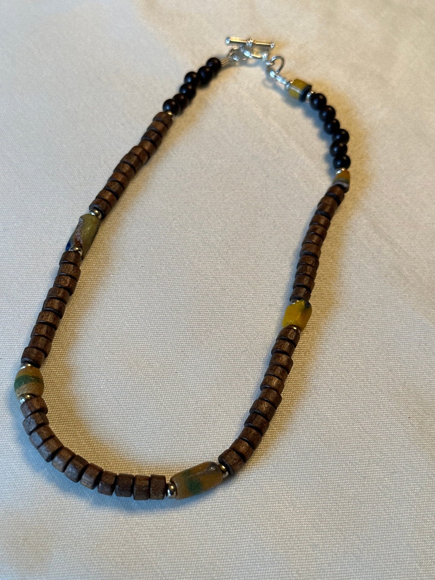 Wood Beaded Necklace