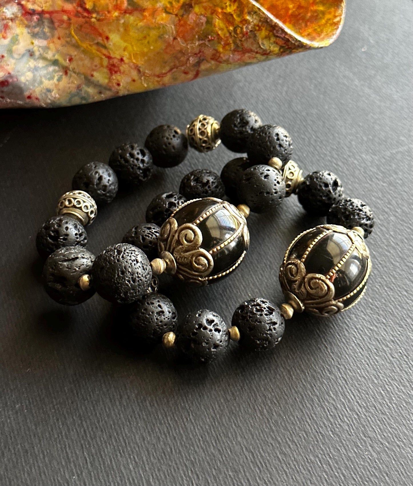 Lava Love Stack Unisex Statement Bracelets