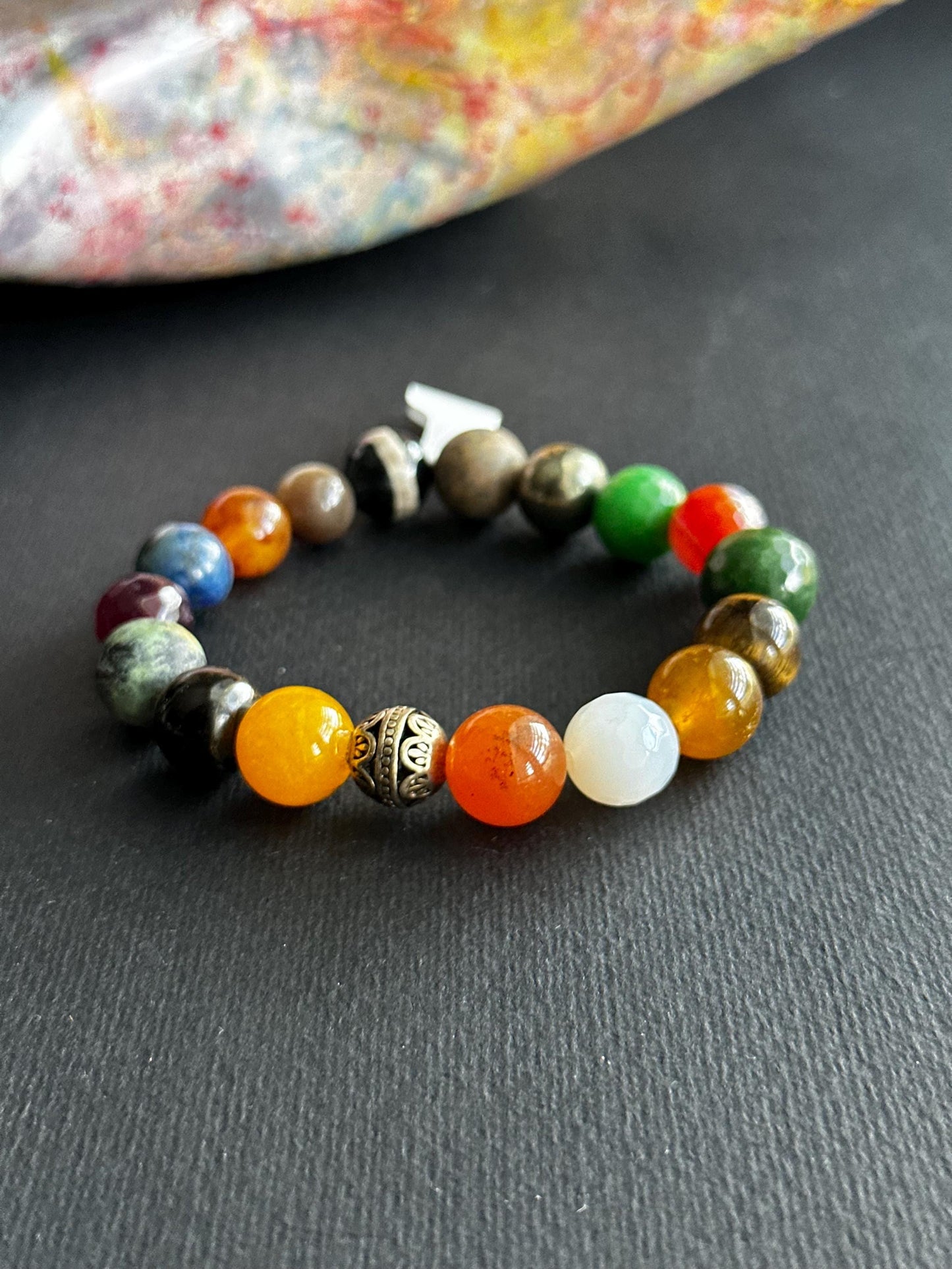 Stackable Blast of Color Gemstone Bracelet