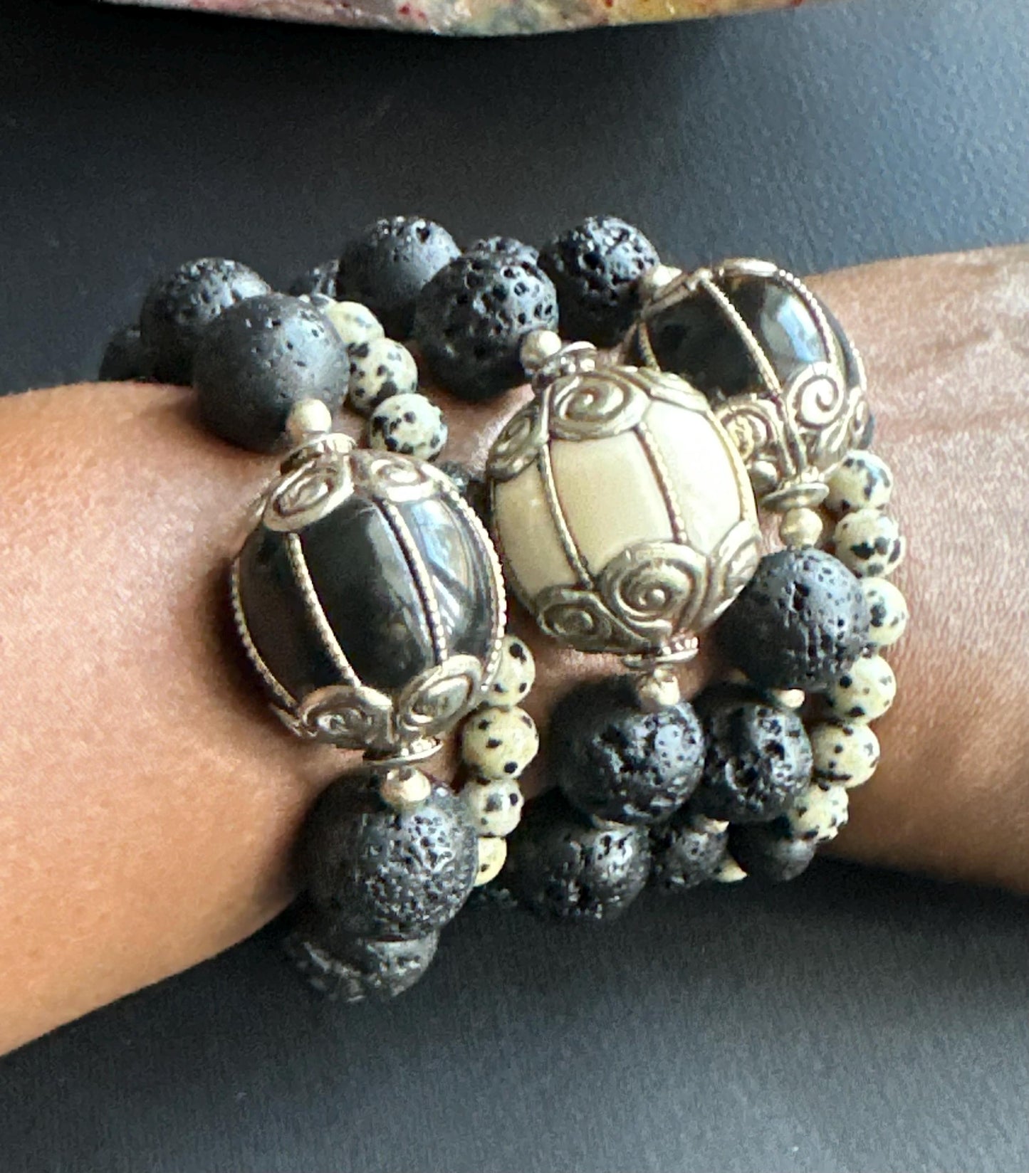 Lava Love Stack Unisex Statement Bracelets
