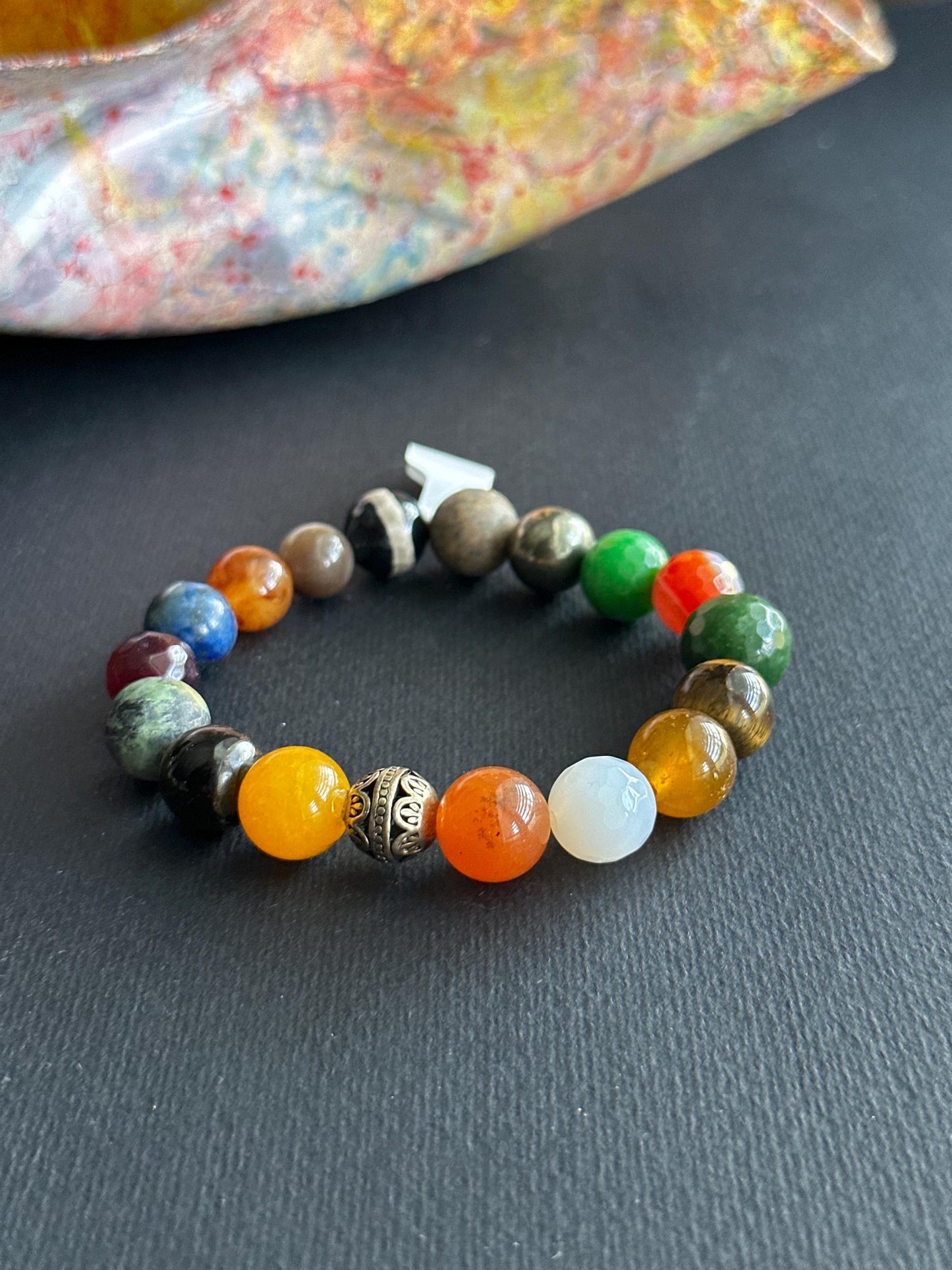 Stackable Blast of Color Gemstone Bracelet