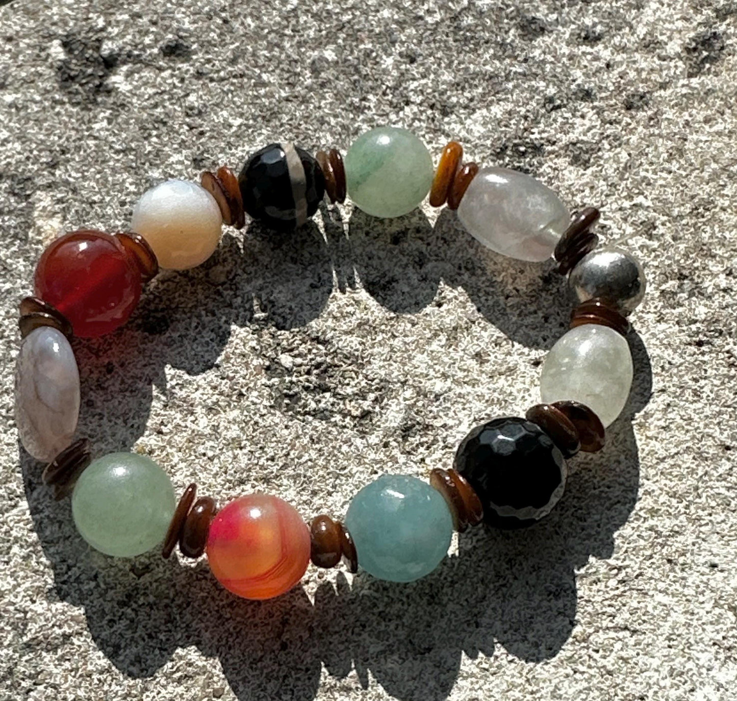 Fun Everyday Unisex Stackable Wear As Stack or as Standalone Bracelets