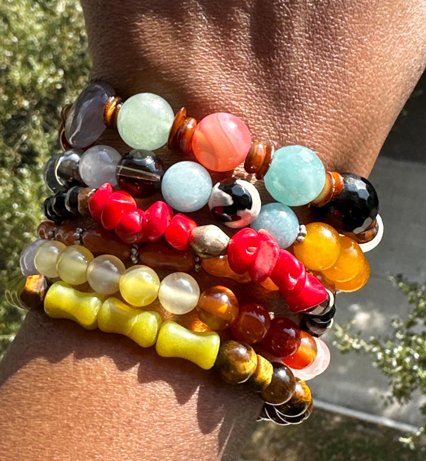 Fun Multi Color Series- Stackable Fun Everyday Unisex Bracelet #9