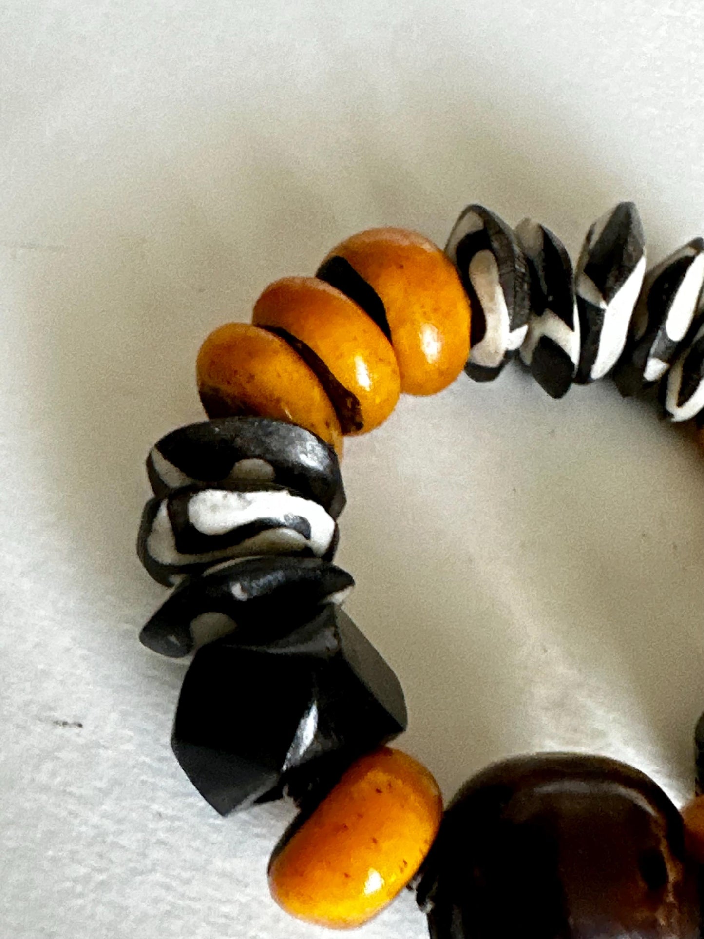 Chunky Bold Origins Bracelet | Handmade Statement Jewelry | Trecie’s Shoppe