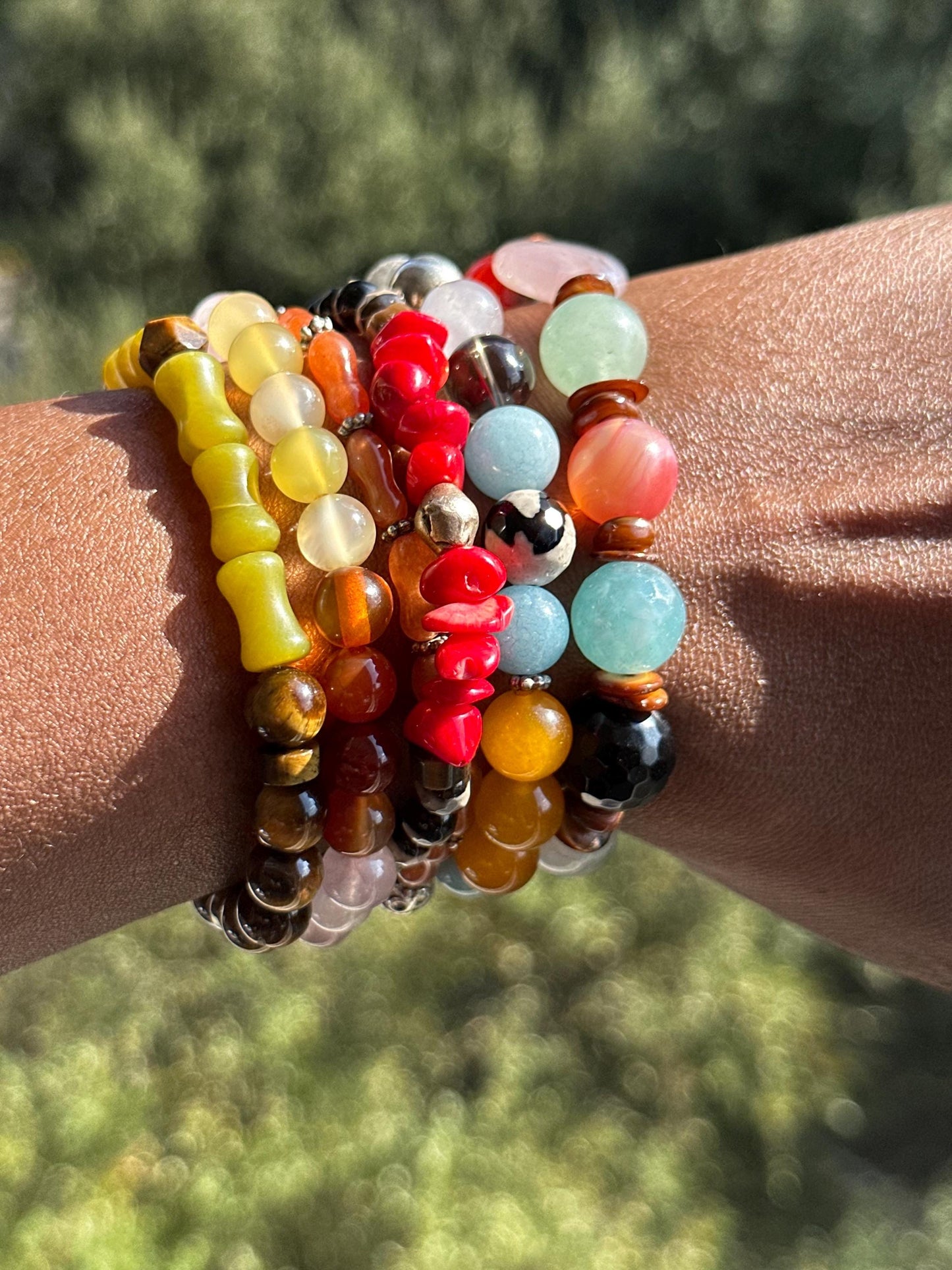 Fun Multi Color Series- Stackable Fun Everyday Unisex Bracelet #9