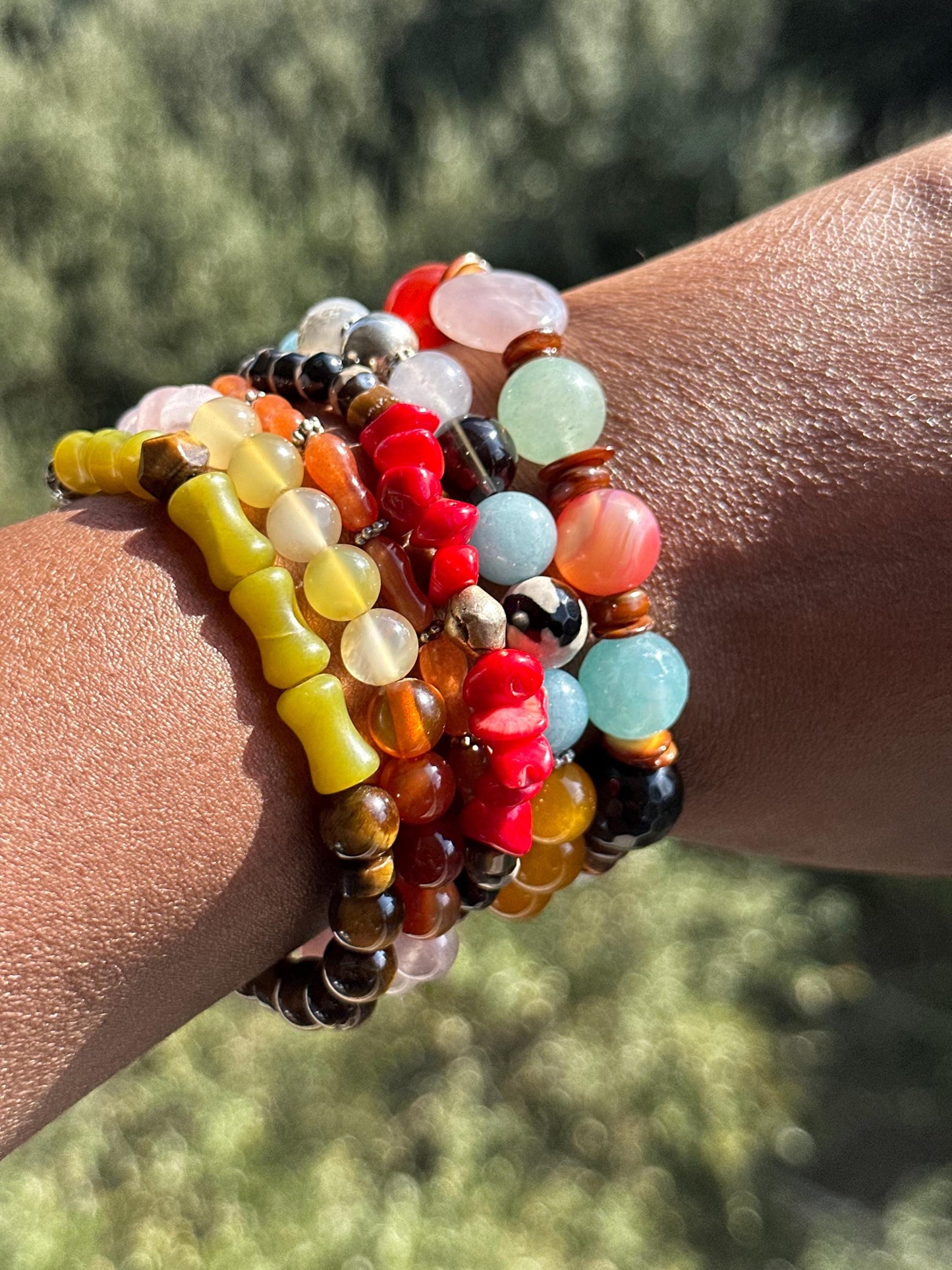 Fun Multi Color Series- Stackable Fun Everyday Unisex Bracelet #9