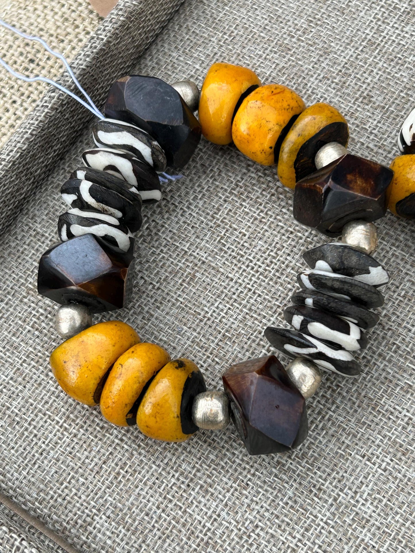 Chunky Bold Origins Bracelet | Handmade Statement Jewelry | Trecie’s Shoppe