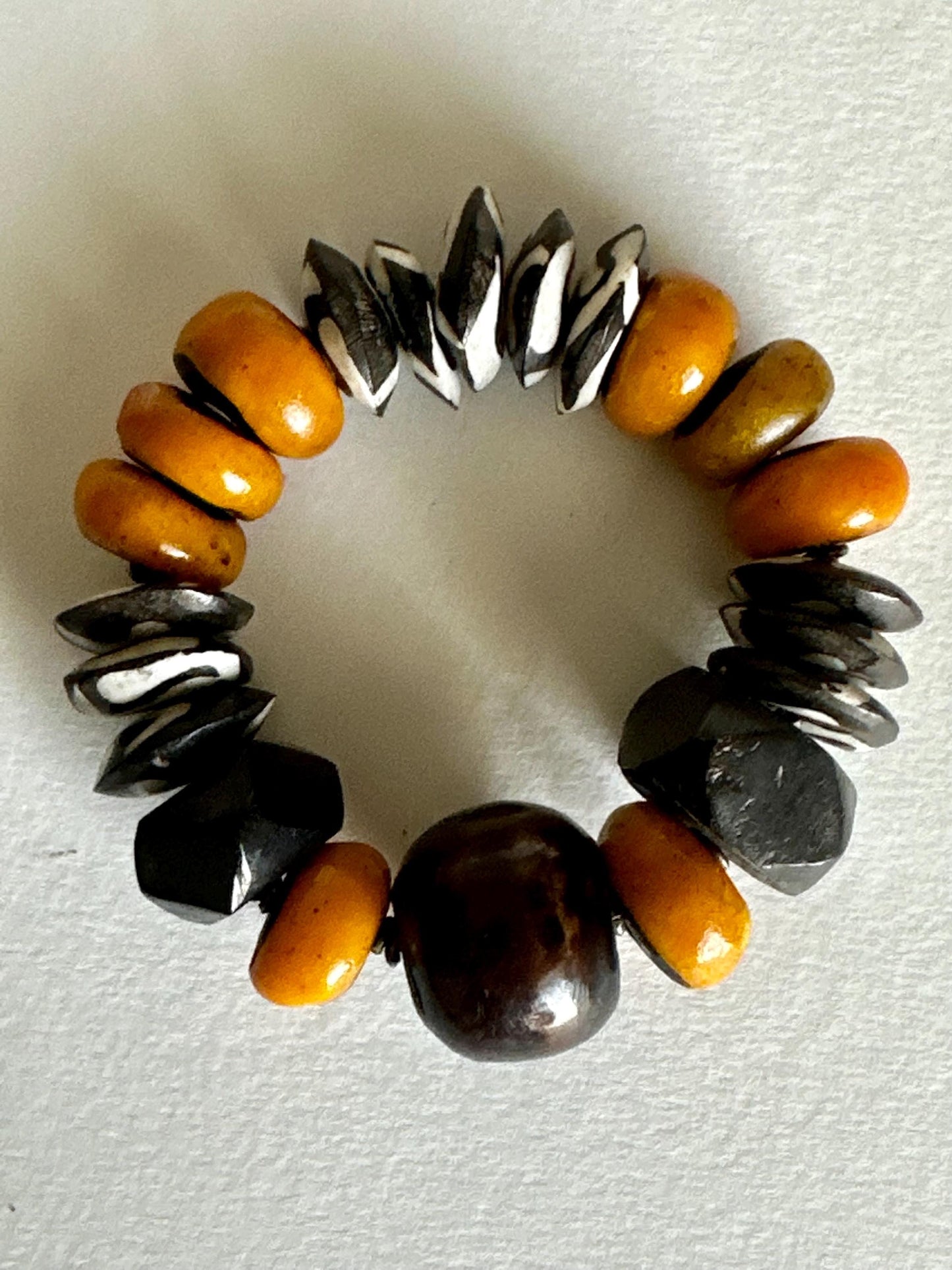 Chunky Bold Origins Bracelet | Handmade Statement Jewelry | Trecie’s Shoppe