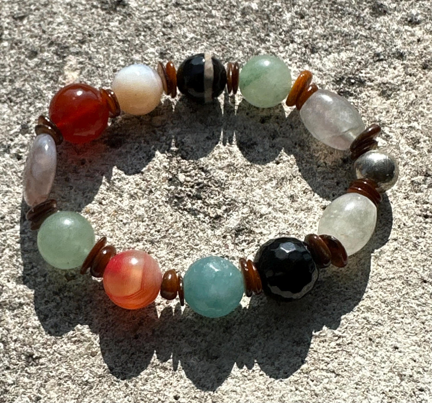 Fun Everyday Unisex Stackable Wear As Stack or as Standalone Bracelets