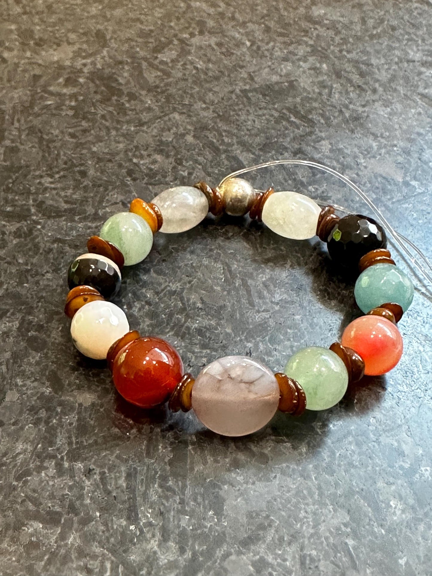Fun Everyday Unisex Stackable Wear As Stack or as Standalone Bracelets