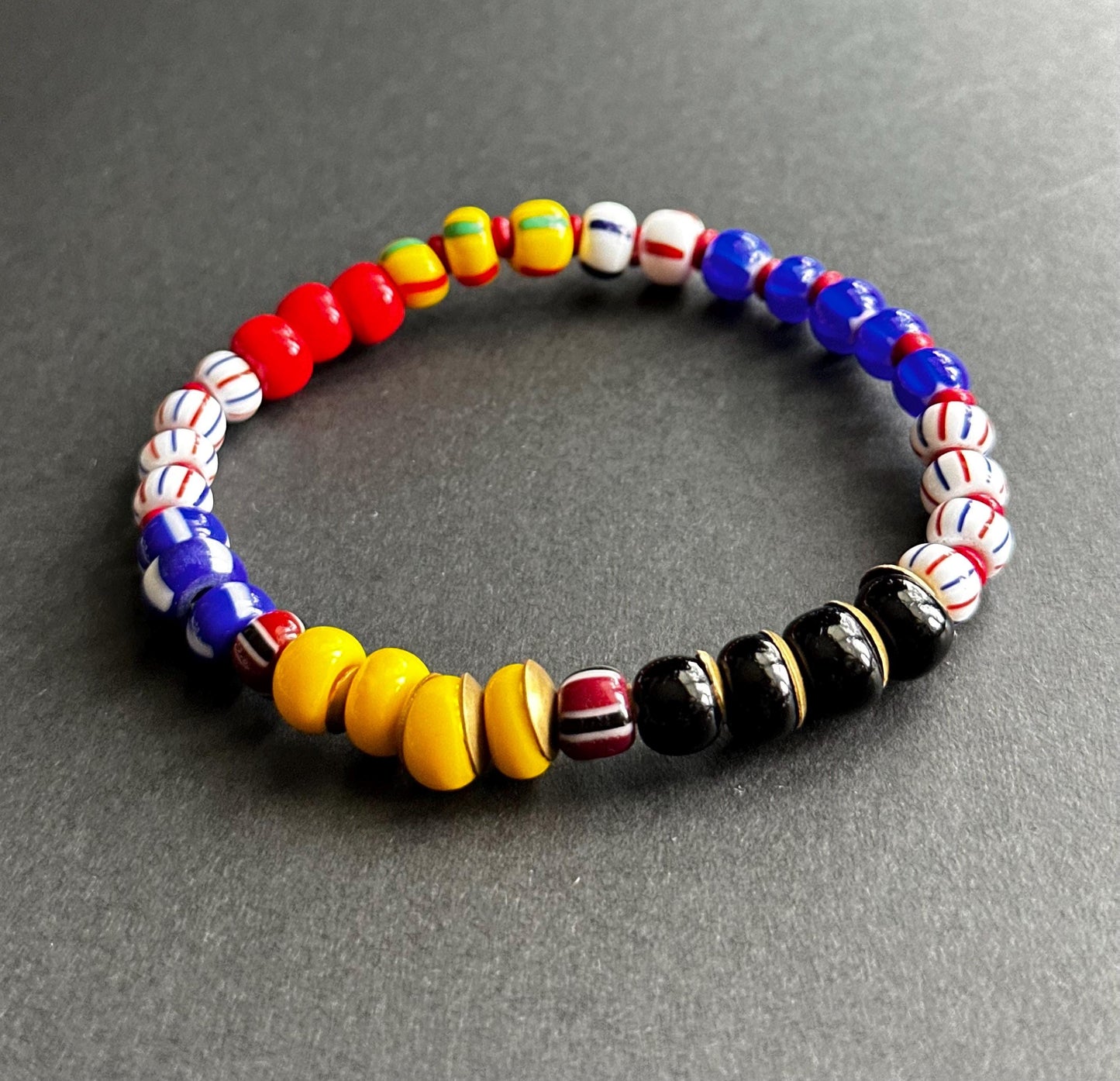Fun Multi Color Series- Stackable Fun Everyday Unisex Bracelet #3