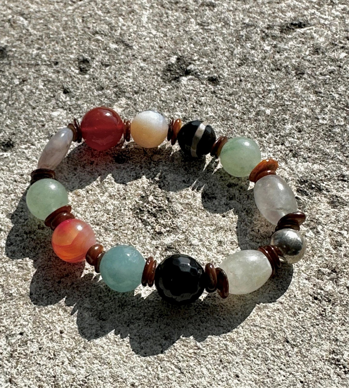 Fun Everyday Unisex Stackable Wear As Stack or as Standalone Bracelets