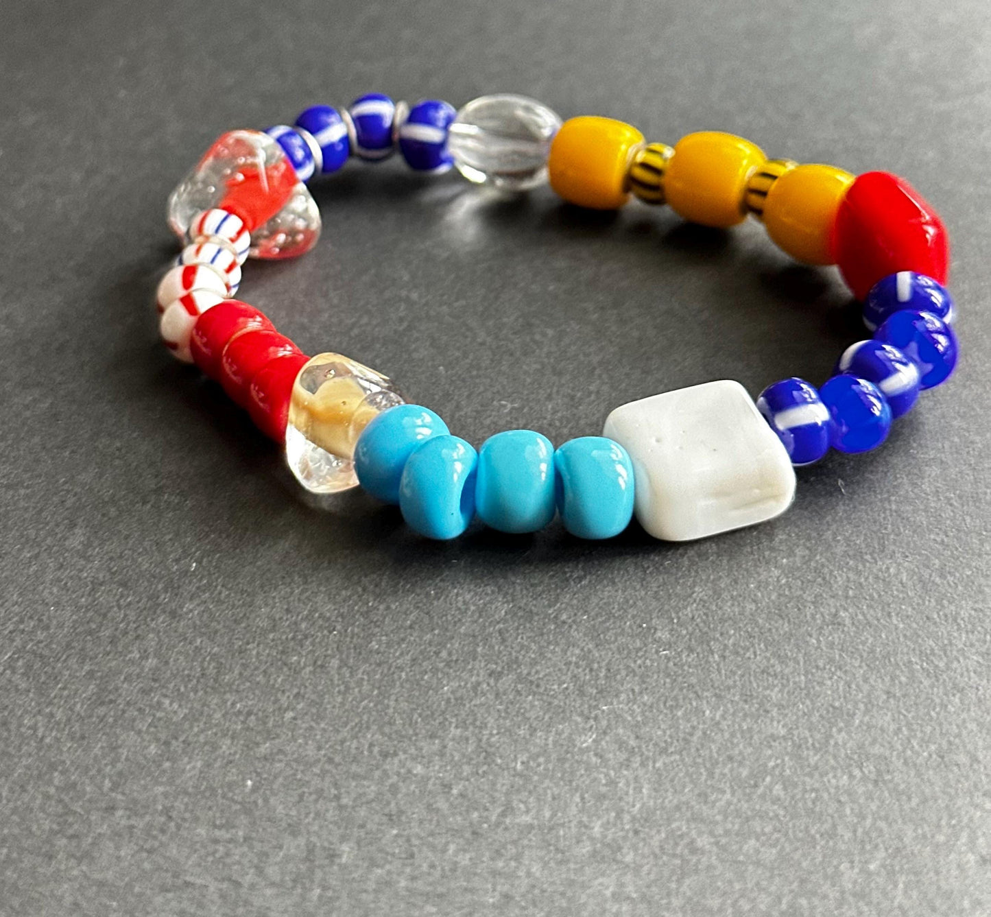 Fun Multi Color Series- Stackable Fun Everyday Unisex Bracelet #2
