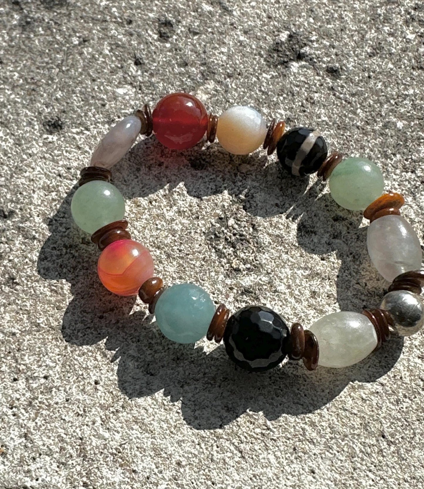 Fun Everyday Unisex Stackable Wear As Stack or as Standalone Bracelets