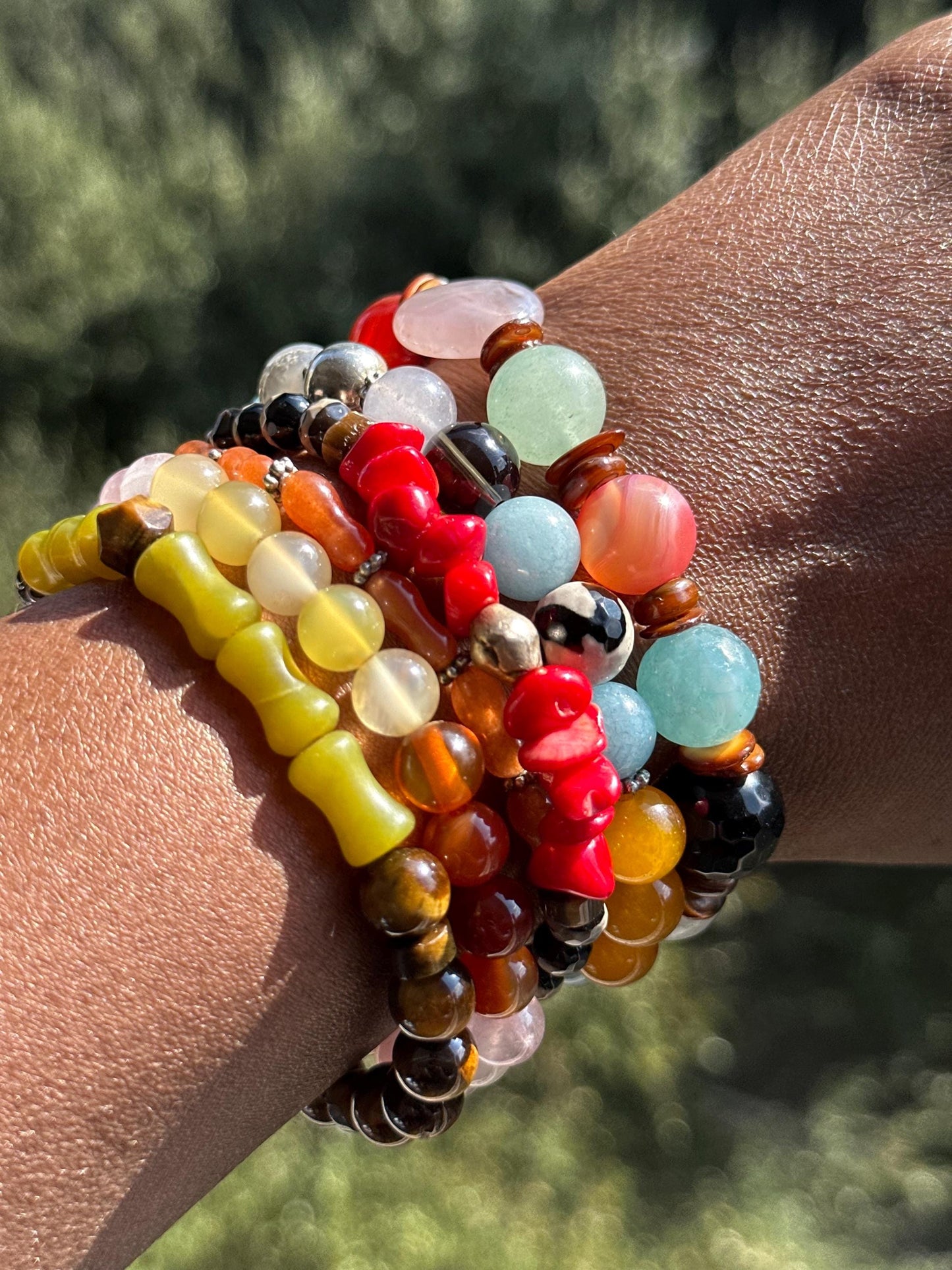 Fun Multi Color Series- Stackable Fun Everyday Unisex Bracelet #9