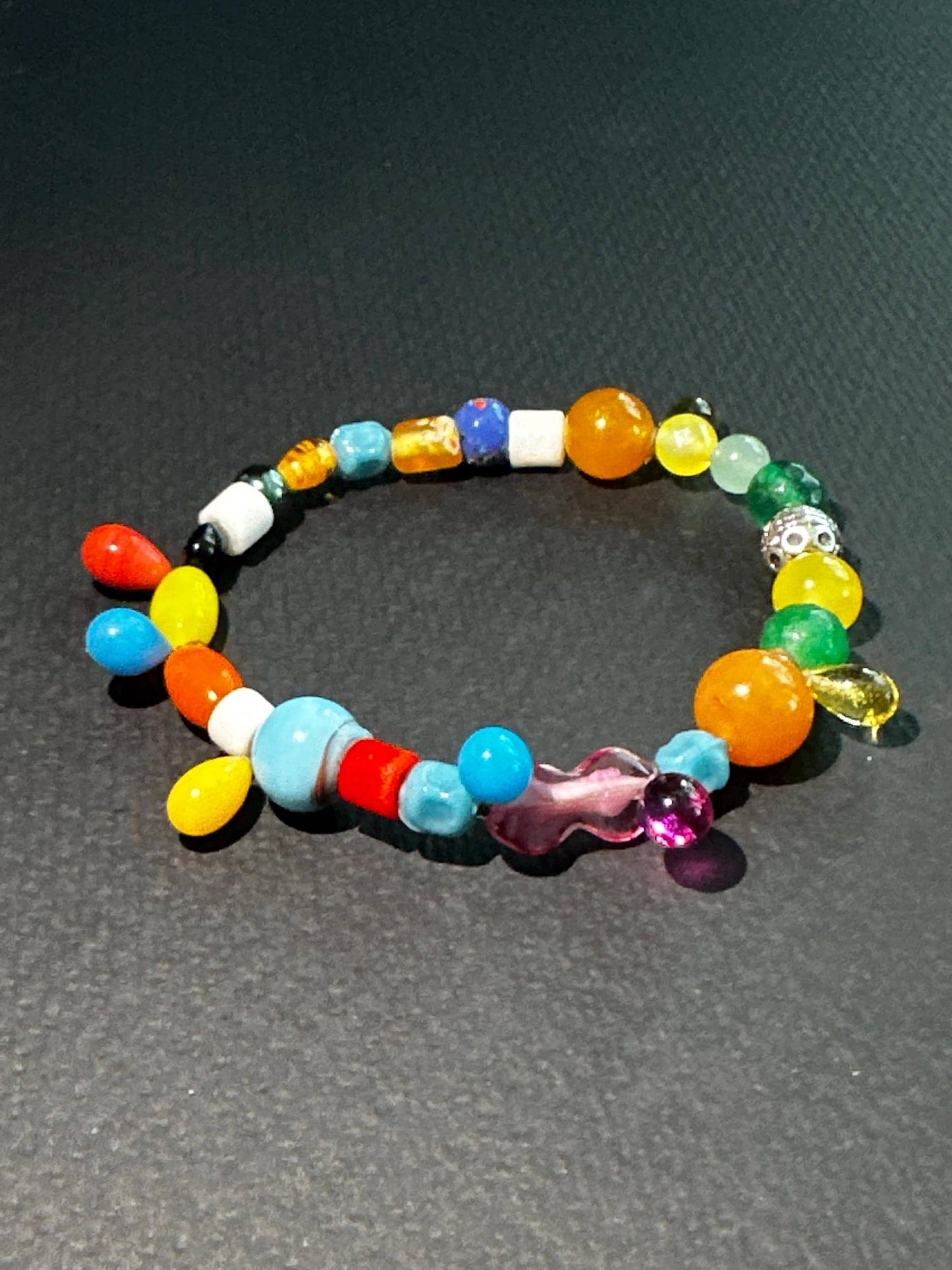Fun Multi Color Series- Stackable Fun Everyday Unisex Bracelet #9