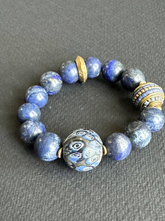 Not A Blue Monday #2 Lapis Unisex Bracelet