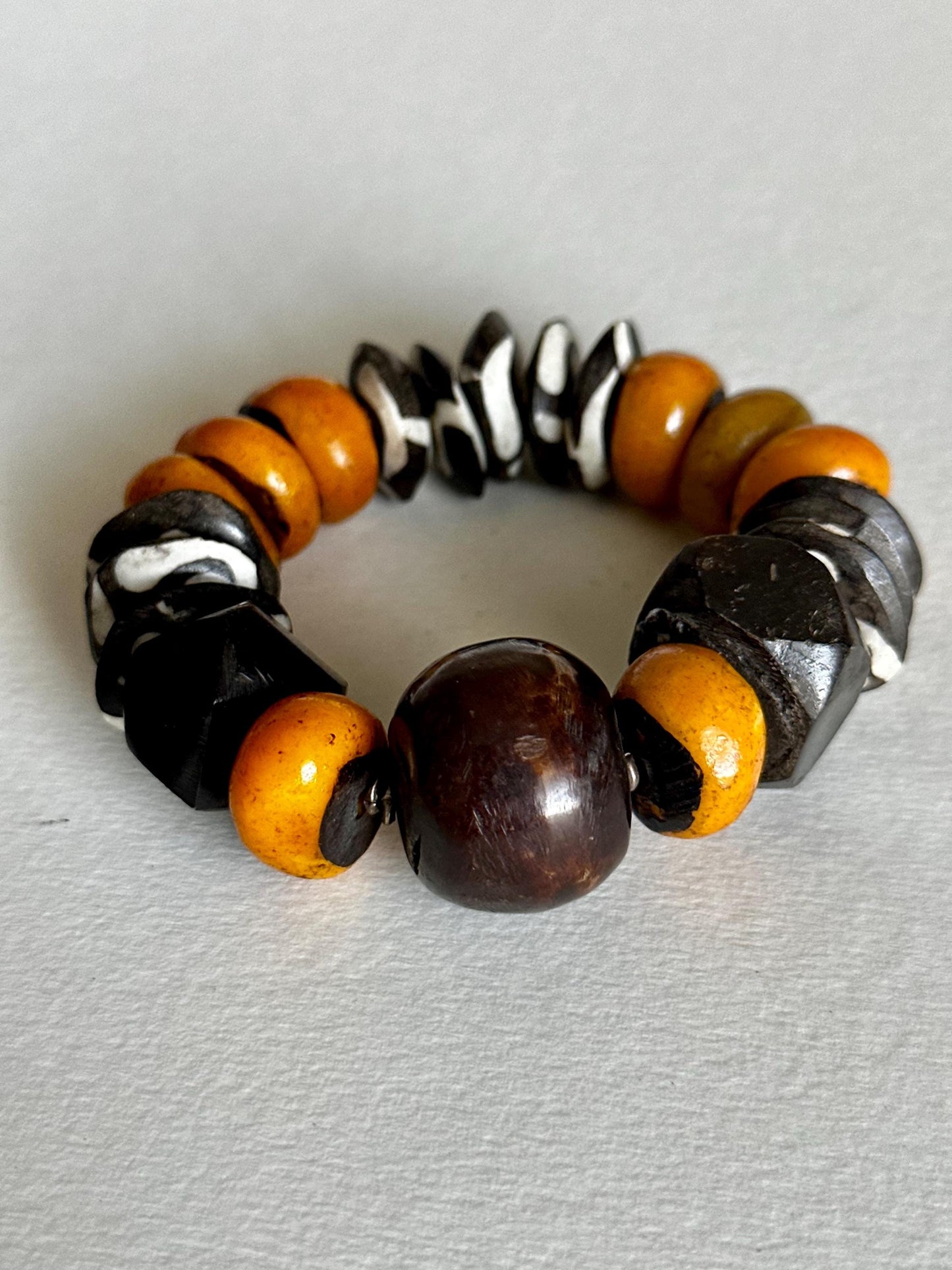 Chunky Bold Origins Bracelet | Handmade Statement Jewelry | Trecie’s Shoppe