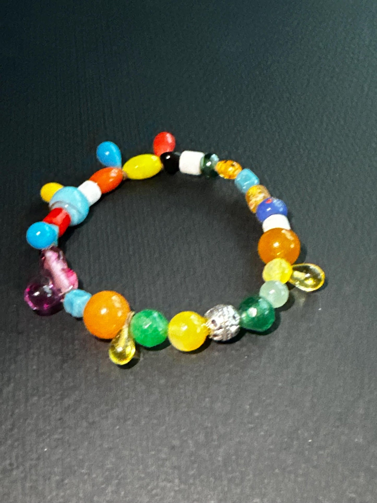 Fun Multi Color Series- Stackable Fun Everyday Unisex Bracelet #9